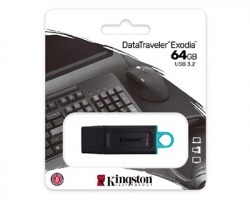 Kingston DTX/64GB Pendrive Datatraveler Exodia USB 3.2 64GB colore nero