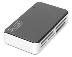 Digitus Lettore card USB 2.0 per PC e Mac colore nero