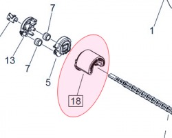 Canon FL31352000 Paper pickup roller originale