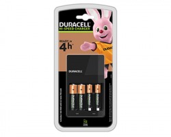 Duracell CEF14 Caricabatterie AA-AAA con 4 batterie incluse