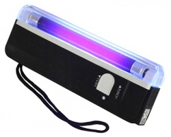 Lampada tester UV per banconote