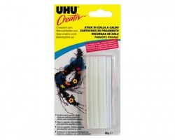 Uhu D1522 Stick di colla a caldo per pistola, diametro 7mm - 1pz