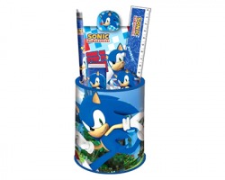 Sonic Set cancelleria scuola da 7pz