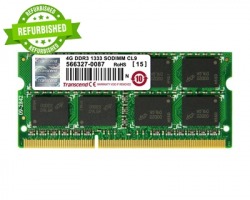 (REFURBISHED) Memoria per Notebook 4GB PC3-12800 DDR3 1600 204-Pin SO-DIMM [Nuova]