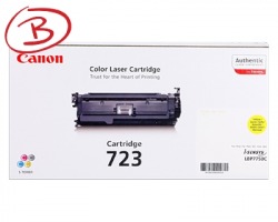 Canon 723 Toner giallo originale 8.500 copie (2641B002AA) (Scatola Tipo B)