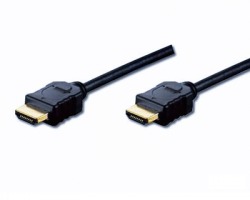 Cavo HDMI 1.3 maschio-maschio, connettori placcati oro, mt. 2