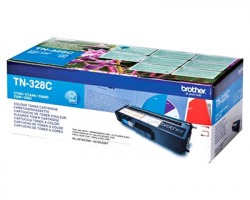 Brother TN328C Toner ciano originale alta capacità