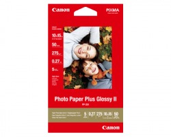 Canon PP201 Carta fotografica Plus Glossy II 10x15cm 275gr/mq, conf. da 50ff (2311B003)