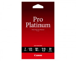 Canon PT101 Carta fotografica Pro Platinum photo 10x15cm 300gr/mq, conf. da 20ff (2768B013)