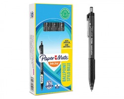 Papermate S0959910 Inkjoy 300 nero,penna a sfera a scatto,inch.ulv, 1mm