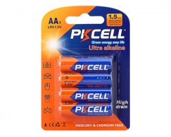 PKcell Pile ultra alkaline AA stilo 1.5V blister da 4pz