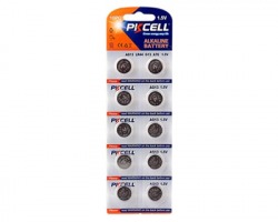 PKcell Pile a bottone alcaline AG13 1.5V blister 10pz