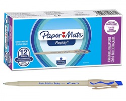 Papermate S0190824 Replay blu cancellabile, 1 mm, 1pz