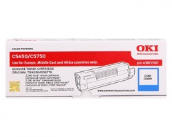 Oki 43872307 Toner ciano originale