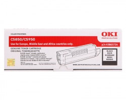 Oki 43865724 Toner nero originale