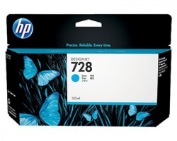 HP F9J67A Cartuccia inkjet ciano originale 130ml (728)