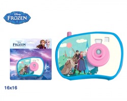 Disney Frozen Macchina fotografica giocattolo con luce, misura blister 16x16cm