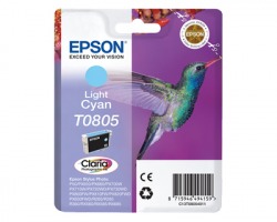 Epson T0805 Cartuccia inkjet ciano chiaro originale (C13T08054020)