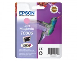 Epson T0806 Cartuccia inkjet magenta chiaro originale (C13T08064020)