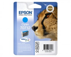 Epson T0712 Cartuccia inkjet ciano originale (C13T07124020)