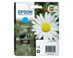 Epson 18 Cartuccia inkjet ciano originale (C13T18024010)