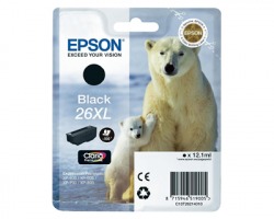 Epson 26XL Cartuccia inkjet nero originale alta capacità (C13T26214010)