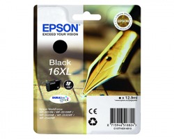 Epson 16XL Cartuccia inkjet nero originale alta capacità (C13T16314010)