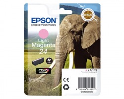 Epson 24 Cartuccia inkjet magenta chiaro originale (C13T24264010)