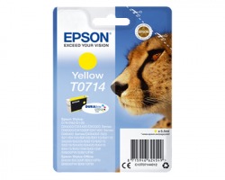 Epson T0714 Cartuccia inkjet giallo originale (C13T07144020)