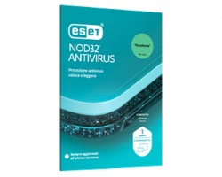 Eset NOD32 Antivirus 1 anno, 2 utenti - rinnovo