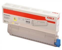 Oki 46490605 Toner giallo originale