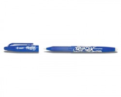 Pilot 006561 Kleer - Penna blu a sfera cancellabile, punta 0.7mm