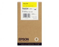 Epson T6034 Cartuccia inkjet giallo originale alta capacità (C13T60340)