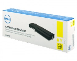 Dell 593BBBO Toner giallo originale (R9PYX) (RP5V1)