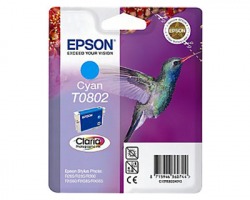 Epson T0802 Cartuccia inkjet ciano originale (C13T08024020)