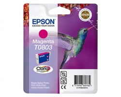 Epson T0803 Cartuccia inkjet magenta originale (C13T08034020)