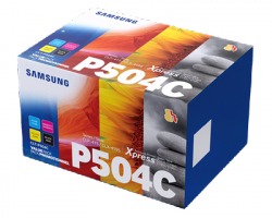 Samsung SU400A Toner pack 1x4 nero ciano magenta giallo originale (CLTP504C)