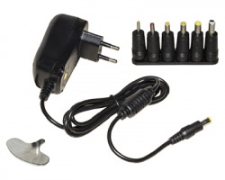 Alimentatore universale multispina 3-12Volt 1000mA