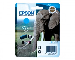 Epson 24 Cartuccia inkjet ciano originale (C13T24224010)