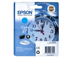 Epson 27 Cartuccia inkjet ciano originale (C13T27024010)