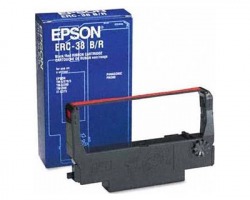 Epson ERC38BR Nastro in tessuto nero/ rosso originale (C43S015376)