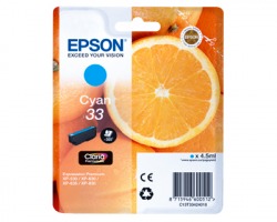 Epson 33 Cartuccia inkjet ciano originale (C13T33424010)