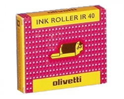 Olivetti 80878 Ink roller IR40 originale nero, conf. da 2 pz