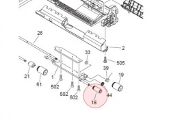 Canon FB63405000 Roller, paper pickup originale