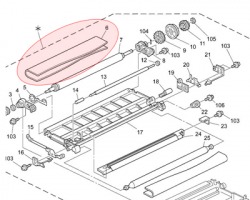 Ricoh A2933899 Cinghia di Trasferimento originale (A2293899) (A293-3899)(A1383850) (solo il telo)