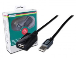 Estensore di linea USB 2.0 A maschio - femmina 15 metri