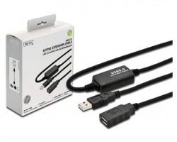 Digitus Estensore di linea USB 2.0 maschio A / femmina A con cavo da 10mt