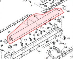 Sharp nrolr0031qszz Rullo Fusore inferiore compatibile