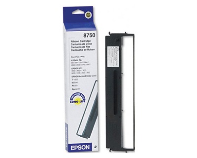 Epson C13S015019 Nastro nylon originale nero, 4 milioni di caratteri ...