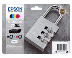 Epson T3596 Multipack XL inkjet nero + 3 colori originale da 102.10ml (C13T35964010)